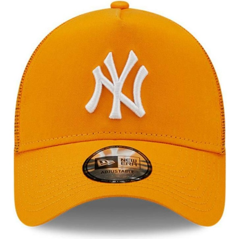 gorra-trucker-naranja-a-frame-tonal-mesh-de-new-york-yankees-mlb-de-new-era
