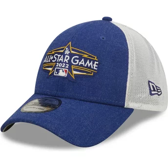 Gorra trucker azul y blanca ajustada 39THIRTY All Star Game Logo de Los Angeles Dodgers MLB de New Era