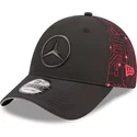 gorra-curva-negra-y-roja-ajustable-9forty-esports-grand-prix-de-mercedes-formula-1-de-new-era