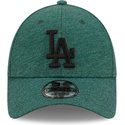 gorra-curva-verde-ajustable-con-logo-negro-9forty-jersey-essential-de-los-angeles-dodgers-mlb-de-new-era