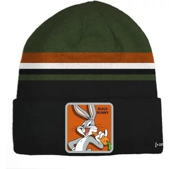 Gorro negro, marrón y verde Bugs Bunny BON BUN3 Looney Tunes de Capslab