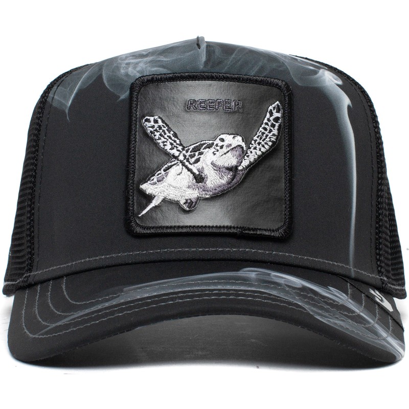 Gorra trucker negra tortuga Reefer Madness The Farm de Goorin Bros