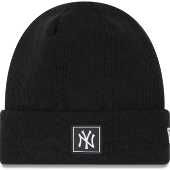 Gorro negro Team Cuff de New York Yankees MLB de New Era