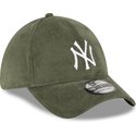 gorra-curva-verde-ajustada-39thirty-cord-de-new-york-yankees-mlb-de-new-era