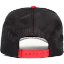 gorra-trucker-negra-y-roja-cabra-goat-goaty-mcgoatface-patent-leather-the-farm-de-goorin-bros