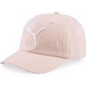 gorra-curva-rosa-ajustable-essentials-cat-logo-de-puma