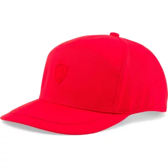 Gorra curva roja ajustable con logo rojo SPTWR Style LC de Ferrari Formula 1 de Puma