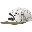 gorra-plana-blanca-y-verde-snapback-ls-colour-block-de-puma