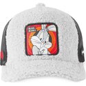 gorra-trucker-gris-de-borreguillo-bugs-bunny-fur1-bug2-looney-tunes-de-capslab