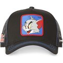 gorra-trucker-negra-tom-to7-looney-tunes-de-capslab
