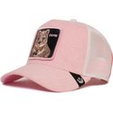 gorra-trucker-rosa-quokka-cutie-smile-more-the-farm-de-goorin-bros