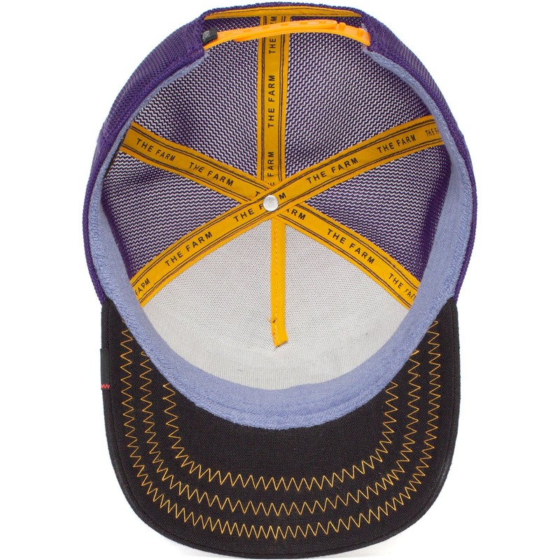 gorra-trucker-violeta-serpiente-toxic-the-farm-de-goorin-bros