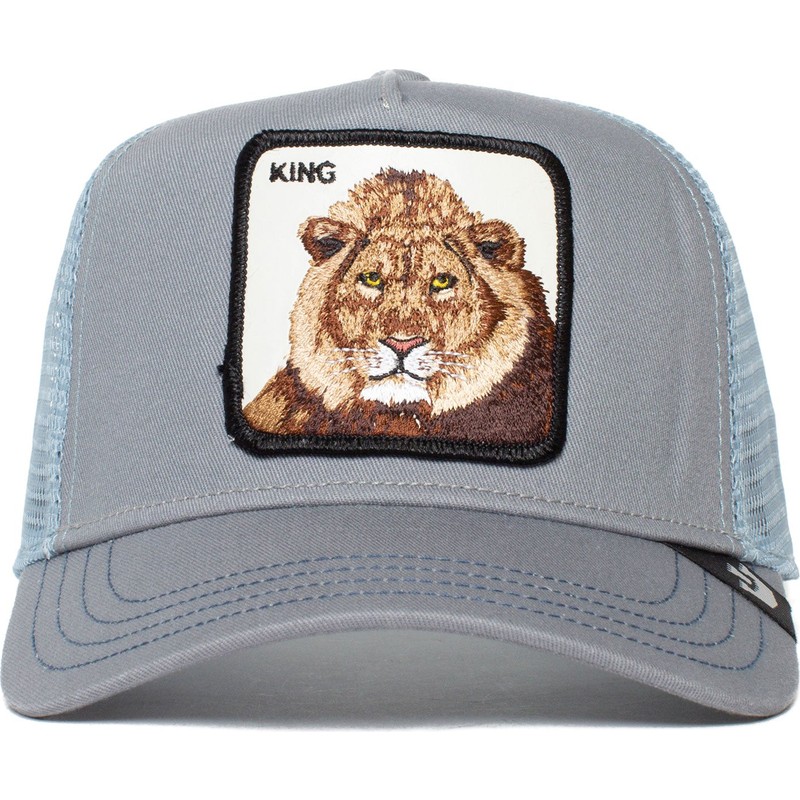 gorra-trucker-gris-y-azul-leon-the-king-lion-the-farm-de-goorin-bros
