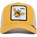 gorra-trucker-amarilla-y-blanca-abeja-the-queen-bee-the-farm-de-goorin-bros