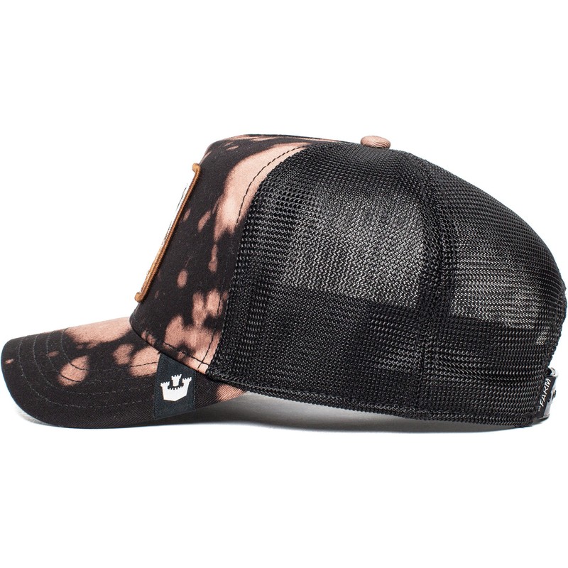 gorra-trucker-negra-cabra-acid-goat-the-farm-de-goorin-bros
