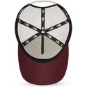 gorra-trucker-granate-y-blanca-9forty-a-frame-de-new-york-yankees-mlb-de-new-era