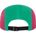 gorra-plana-verde-y-rosa-ajustable-camper-polartec-fleece-de-new-era