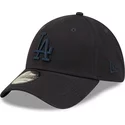 gorra-curva-azul-marino-ajustada-con-logo-azul-marino-39thirty-league-essential-de-los-angeles-dodgers-mlb-de-new-era