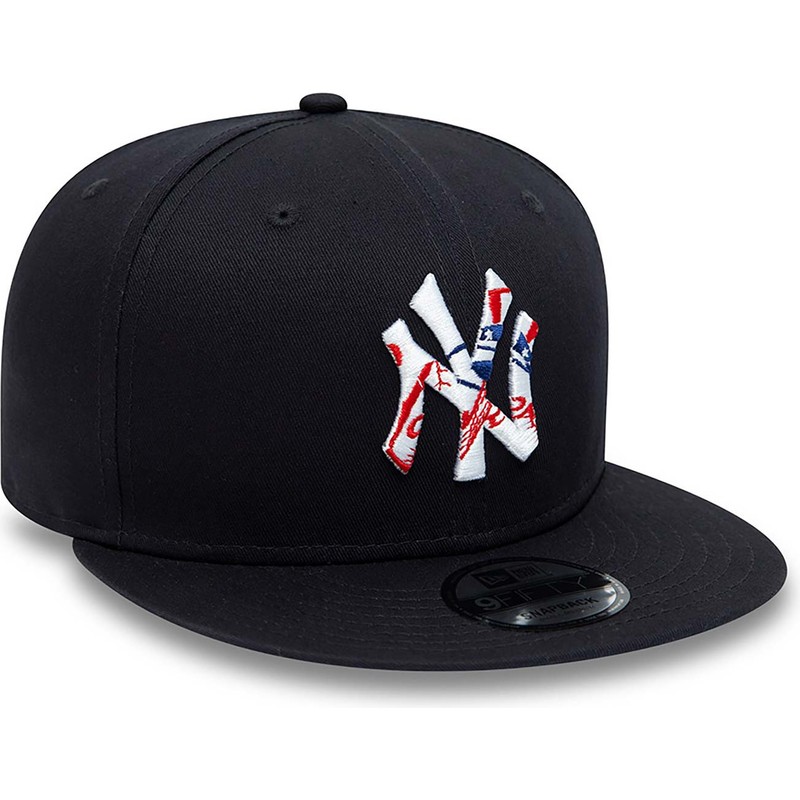 gorra-plana-azul-marino-snapback-9fifty-team-infill-logo-de-new-york-yankees-mlb-de-new-era