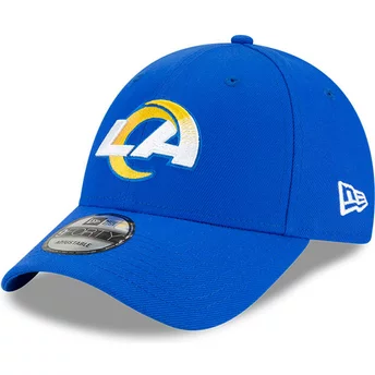 Gorra curva azul ajustable 9FORTY The League de Los Angeles Rams NFL de New Era
