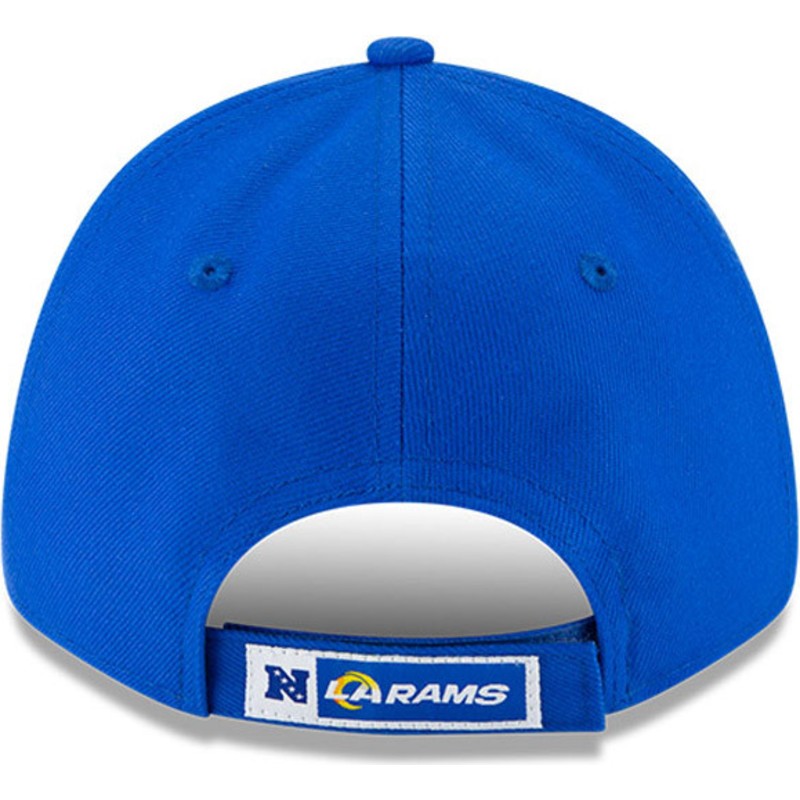 gorra-curva-azul-ajustable-9forty-the-league-de-los-angeles-rams-nfl-de-new-era