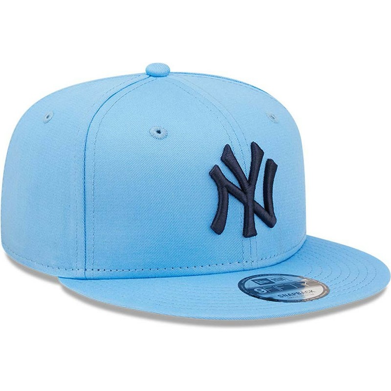 gorra-plana-azul-snapback-con-logo-azul-9fifty-league-essential-de-new-york-yankees-mlb-de-new-era