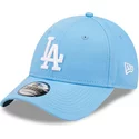 gorra-curva-azul-ajustable-9forty-league-essential-de-los-angeles-dodgers-mlb-de-new-era