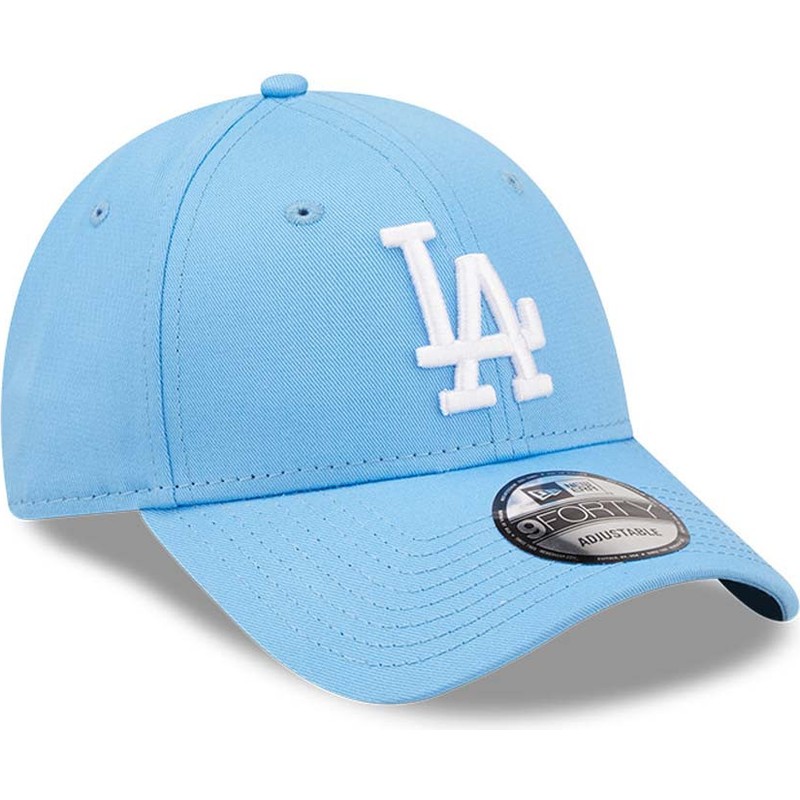 gorra-curva-azul-ajustable-9forty-league-essential-de-los-angeles-dodgers-mlb-de-new-era