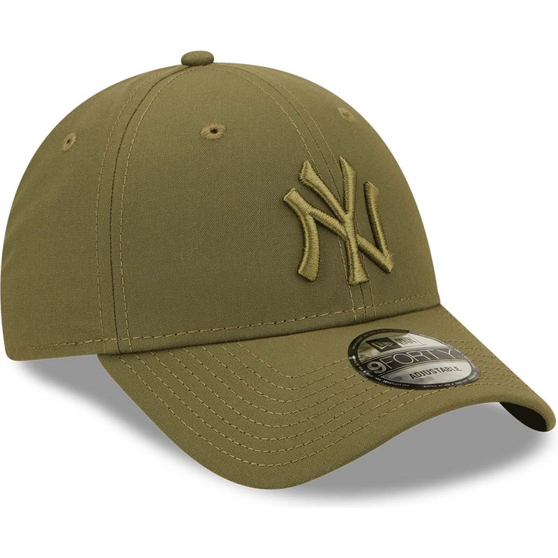 gorra-curva-verde-snapback-con-logo-verde-9forty-repreve-de-new-york-yankees-mlb-de-new-era