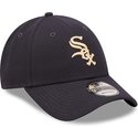 gorra-curva-azul-marino-ajustable-9forty-repreve-de-chicago-white-sox-mlb-de-new-era