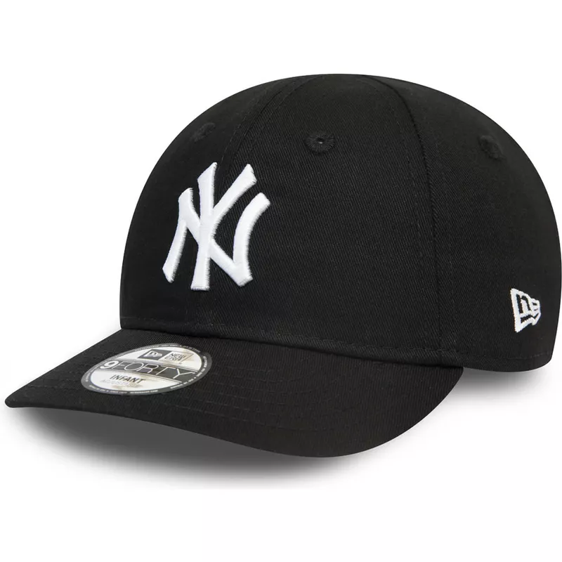 gorra-curva-negra-ajustable-para-nino-pequeno-9forty-league-essential-de-new-york-yankees-mlb-de-new-era