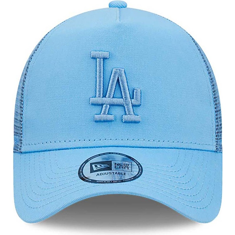 gorra-trucker-azul-con-logo-azul-a-frame-tonal-mesh-de-los-angeles-dodgers-mlb-de-new-era