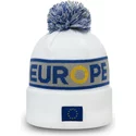 gorro-blanco-y-azul-con-pompon-cuff-friday-bobble-de-ryder-cup-europe-de-new-era