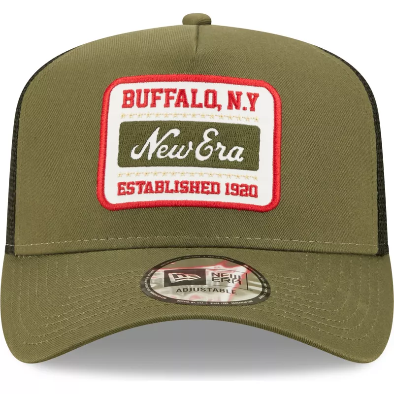 gorra-trucker-verde-buffalo-new-york-a-frame-state-patch-de-new-era