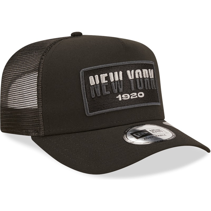 gorra-trucker-negra-new-york-a-frame-repreve-usa-state-de-new-era