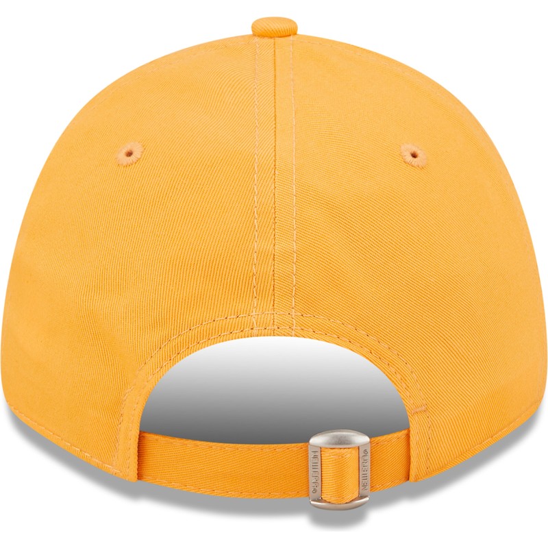 gorra-curva-naranja-claro-ajustable-9forty-league-essential-de-new-york-yankees-mlb-de-new-era