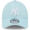 gorra-curva-azul-claro-ajustable-9forty-league-essential-de-new-york-yankees-mlb-de-new-era