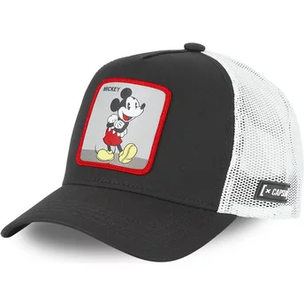 Gorra trucker negra y blanca Mickey Mouse CAS MIC4 Disney de Capslab