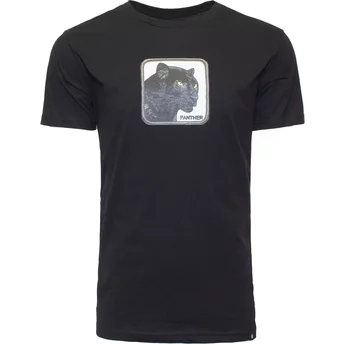 Camiseta manga corta negra pantera Black Panther Big Cat The Farm de Goorin Bros.
