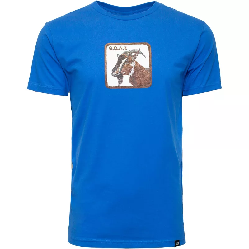 camiseta-manga-corta-azul-cabra-goat-flat-hand-the-farm-de-goorin-bros
