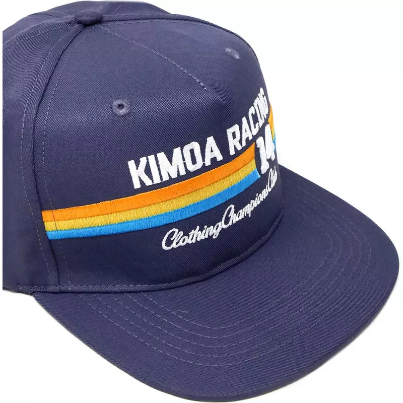 gorra-plana-azul-marino-ajustable-racing-14-de-kimoa