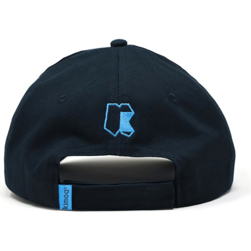 gorra-curva-blanca-y-azul-marino-ajustable-trust-the-plan-de-kimoa