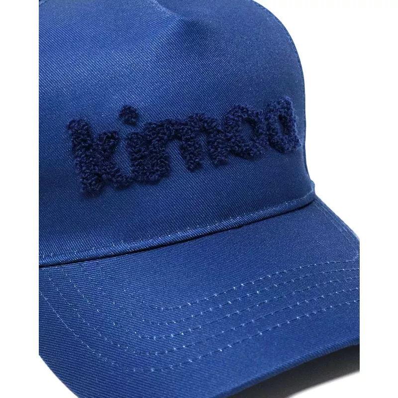 gorra-curva-azul-marino-ajustable-minimal-de-kimoa