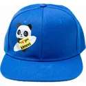 gorra-plana-azul-snapback-panda-by-domingo-zapata-de-kimoa