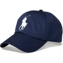 gorra-curva-azul-marino-ajustable-con-logo-blanco-big-pony-chino-classic-sport-de-polo-ralph-lauren