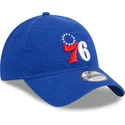 gorra-curva-azul-ajustable-9twenty-draft-edition-2023-de-philadelphia-76ers-nba-de-new-era
