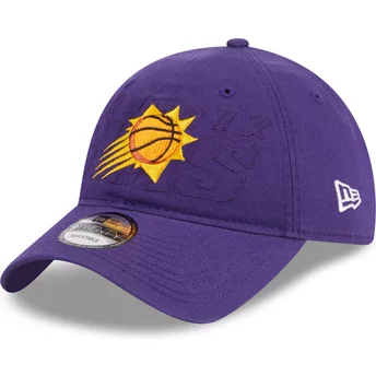 Gorra curva violeta ajustable 9TWENTY Draft Edition 2023 de Phoenix Suns NBA de New Era