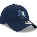 gorra-curva-azul-marino-ajustable-9twenty-draft-edition-2023-de-minnesota-timberwolves-nba-de-new-era
