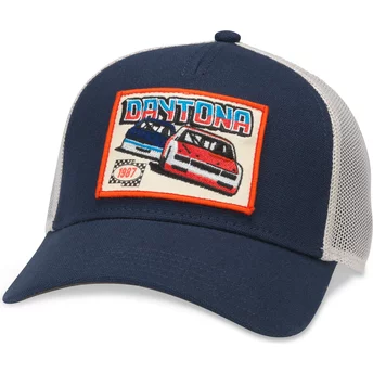 Gorra trucker azul marino y blanca snapback Daytona International Speedway Valin de American Needle