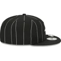 gorra-plana-negra-snapback-9fifty-pinstripe-visor-clip-de-chicago-white-sox-mlb-de-new-era